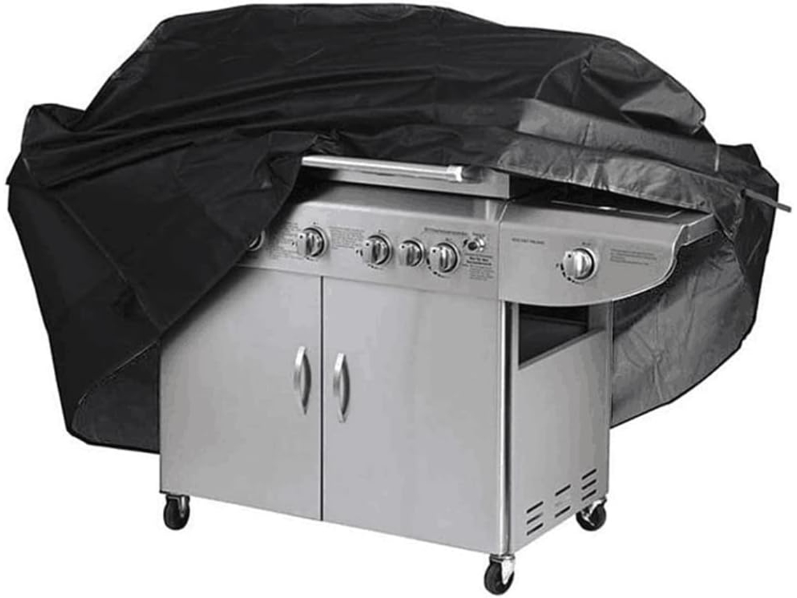 Capa para Churrasqueira Patio, Compatível com Churrasqueiras Char-broil, Tecido Oxford 420D com Revestimento Marrom, 190 x 71 x 117 cm