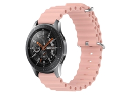 Pulseira De Silicone De Cor Sólida Estilo Oceano Para Samsung Galaxy Watch 46mm 22mm