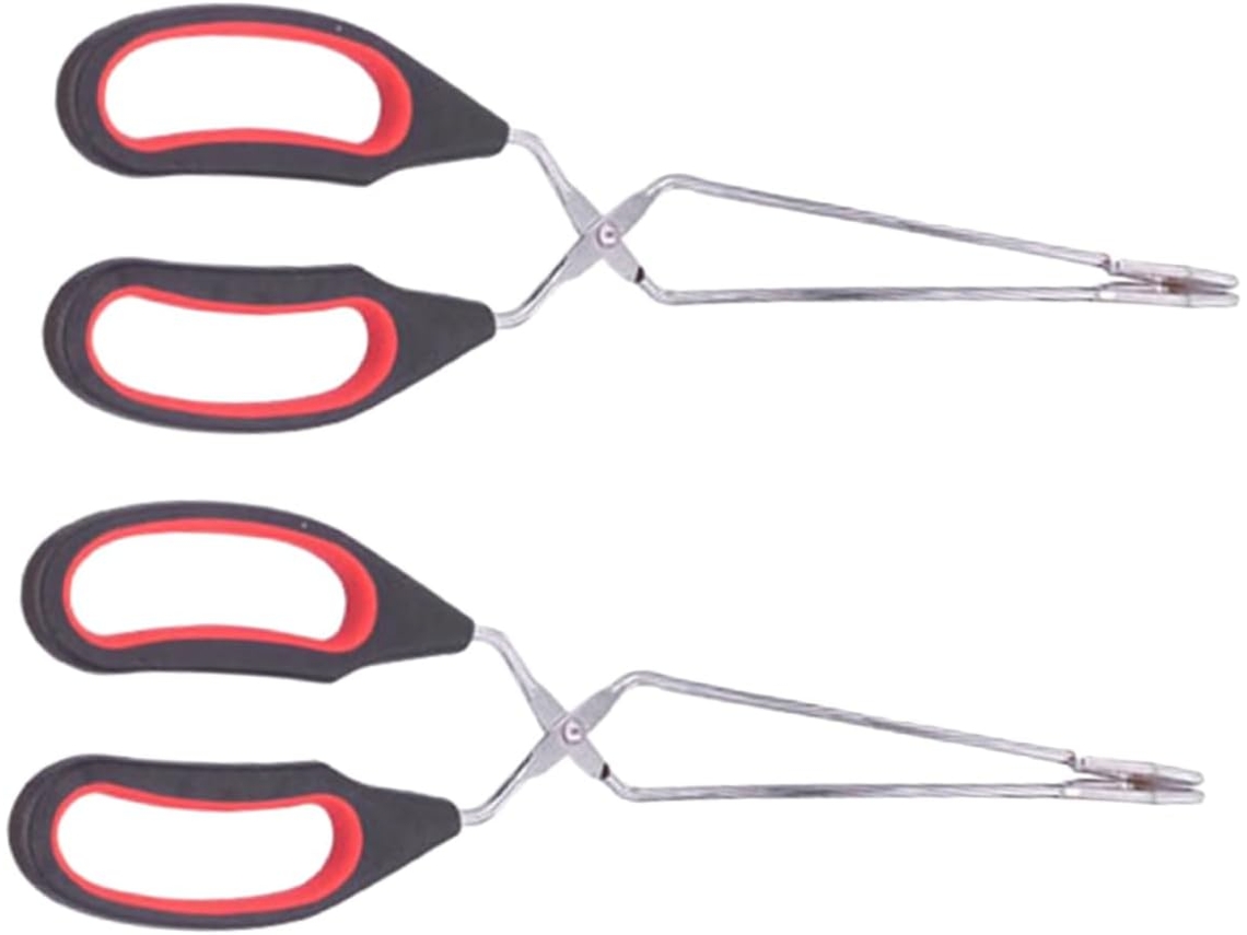 Pinça Multifuncional Orfofe Para Churrasco 2 Peças, Utensílio De Cozinha Para Bife E Pizza