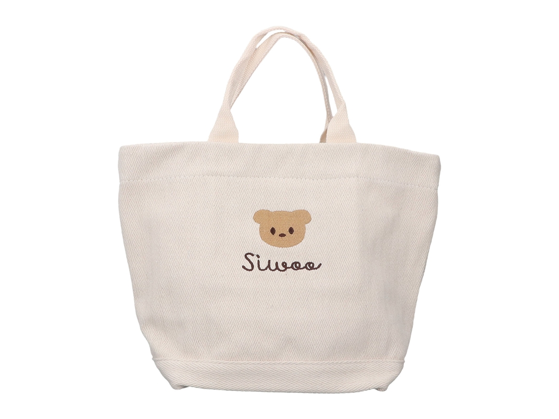 Primerox bolsa Mãe de Lona com Padrão de Urso Fofo Grande Capacidade para Viagem Praia Esportes Hospital