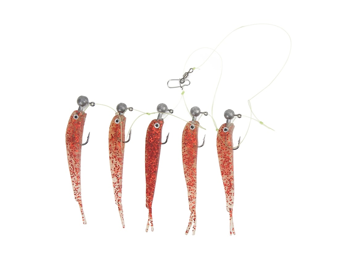 Kit de Isca Artificial para Pesca com Guarda chuva