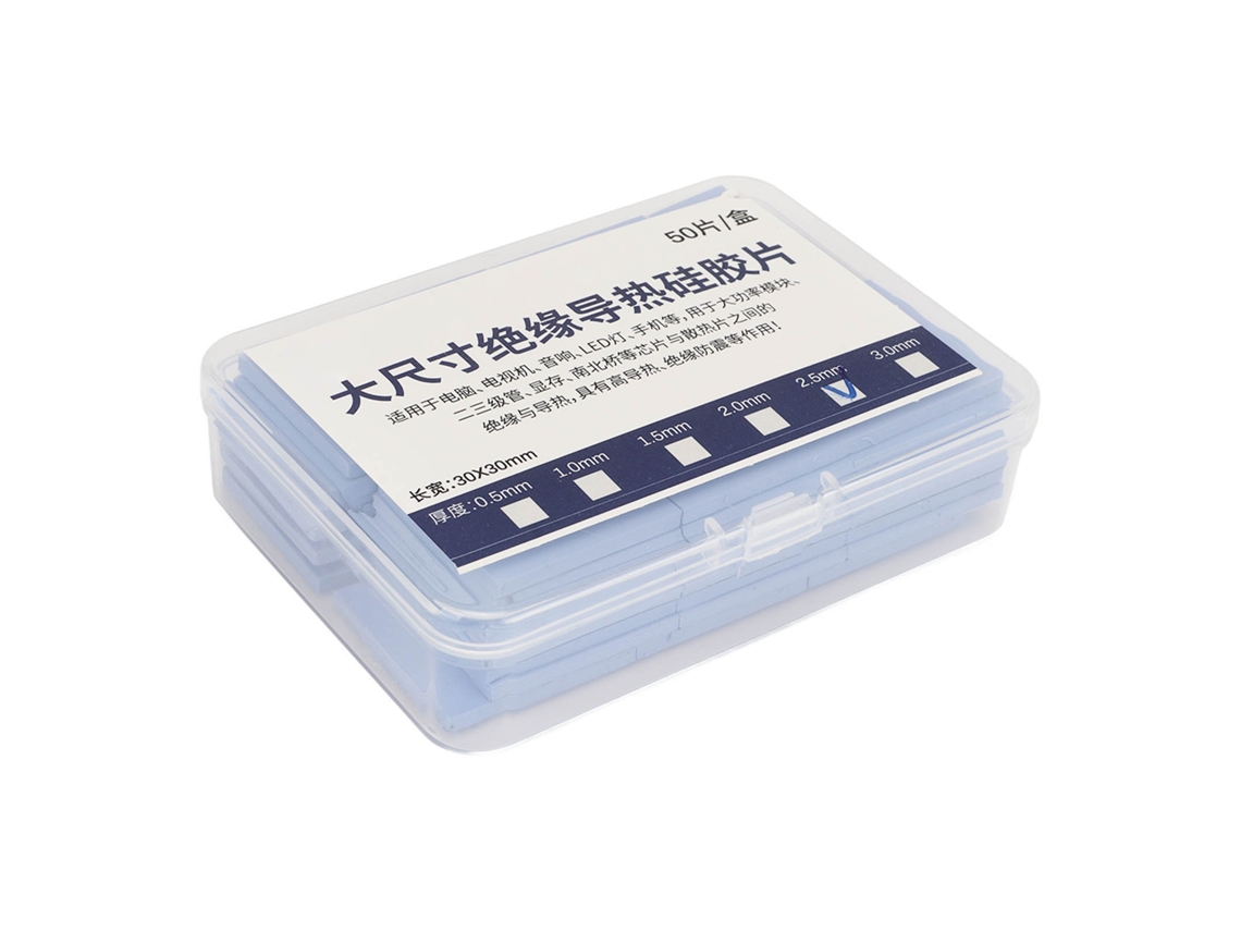 Laxiscreed Almofada De Silicone Térmico Para Dissipação De Calor Em Cpu, Telefones E Leds