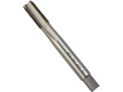 Macho De Rosca Esquerda Hss M13, 5x 1, 0mm Para Usinagem De Aço Alta Qualidade, Acabamento Polido Liso, Cor Prata