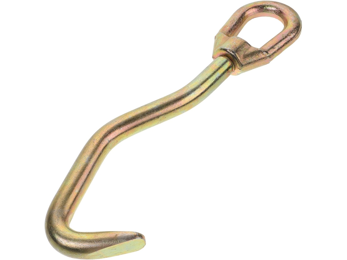 Ferramenta Para Reparo De Amassados Em Carros Com Ganchos De Aço Dourado Em Formato De Cabeça De Cobra.