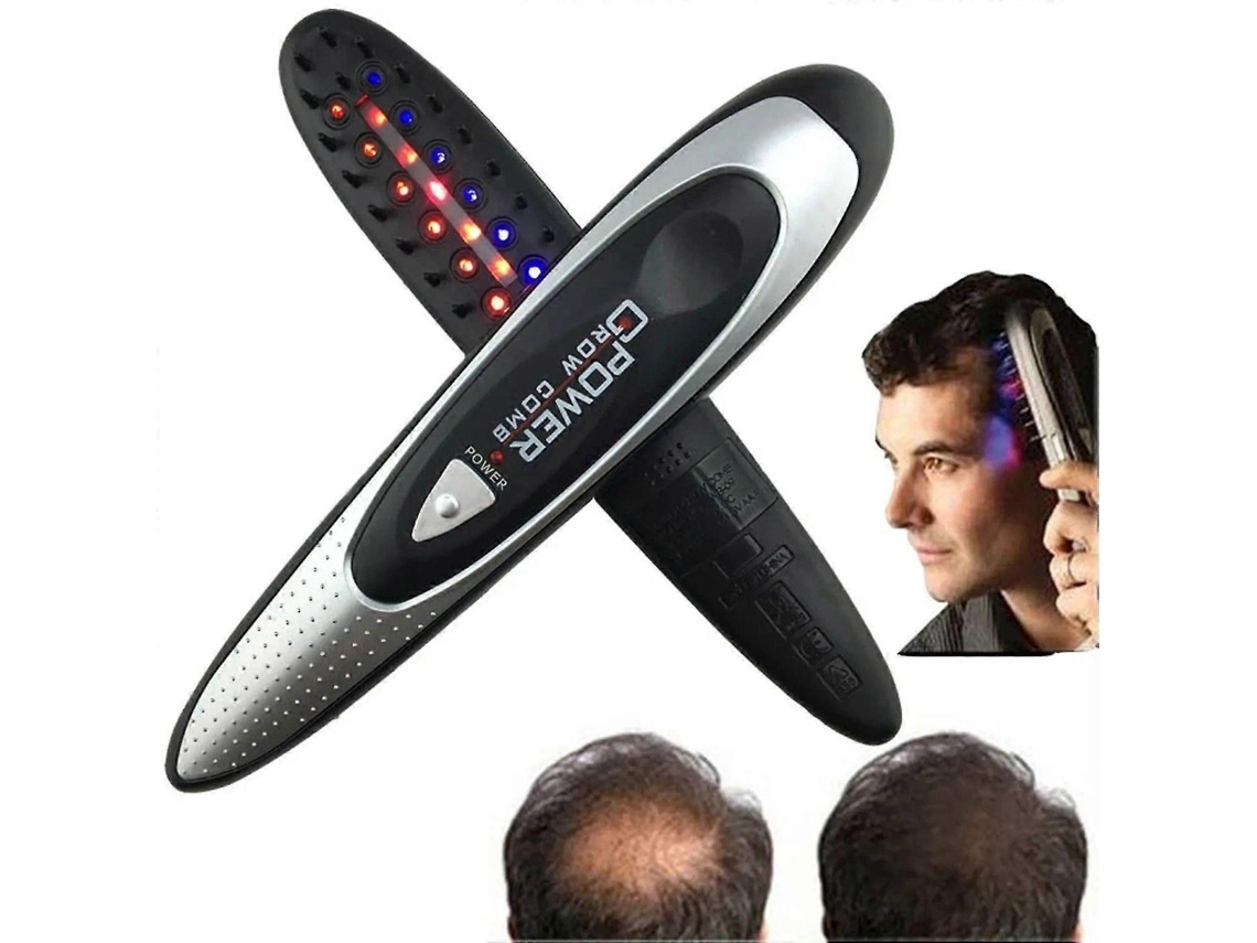 Pente De Massagem A Laser Elétrico, Pente De Massagem Infravermelho