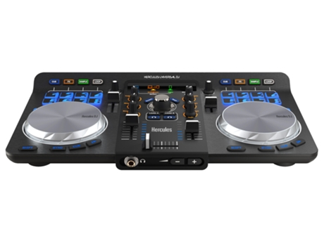 Controlador DJ HERCULES Universal — Canais: 2 | Decks: 2