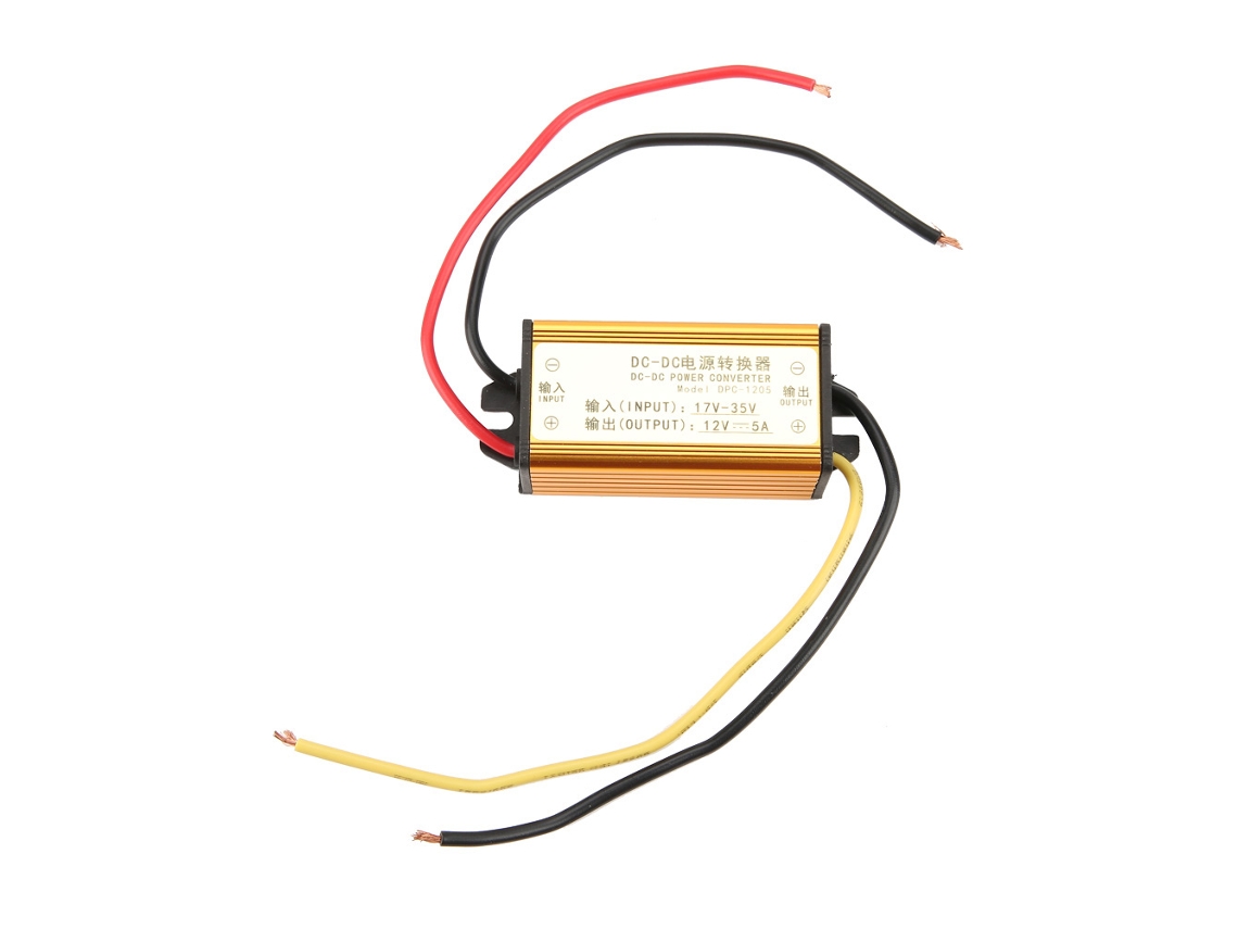 Regulador Buck DC-DC de 17V-35V para 12V 5A