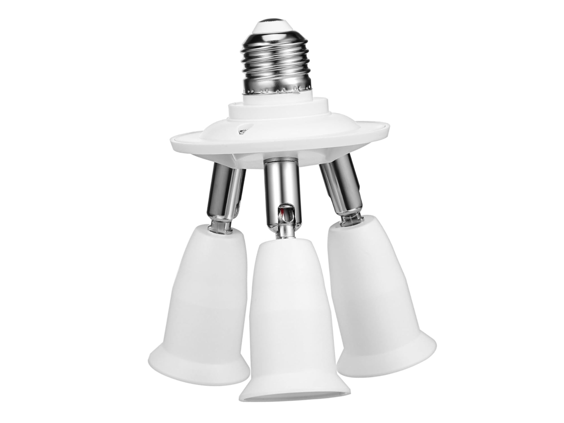 Adaptador De Soquete Giratório Ajustável/divisor De Lâmpada