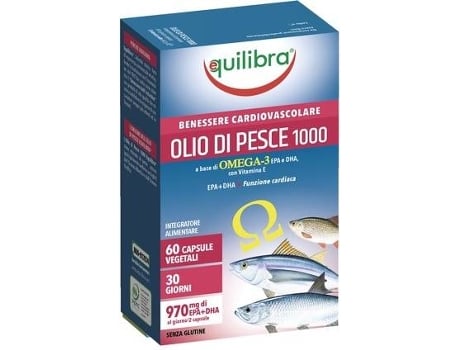 Suplemento Alimentar EQUILIBRA Peixe (60 pérolas)