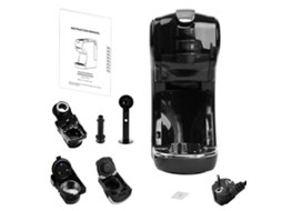 Laxiscreed Máquina De Café De Cápsulas 3 Em 1 Com Extração A 92℃ E 19 Bar