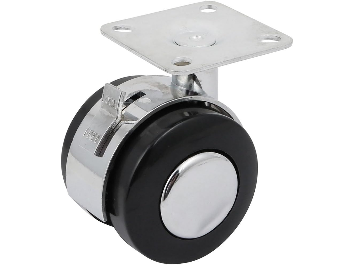 Giratório De 2 Rodas Com Freio E Placa Superior Ae, Aexit Fq173576o397308m