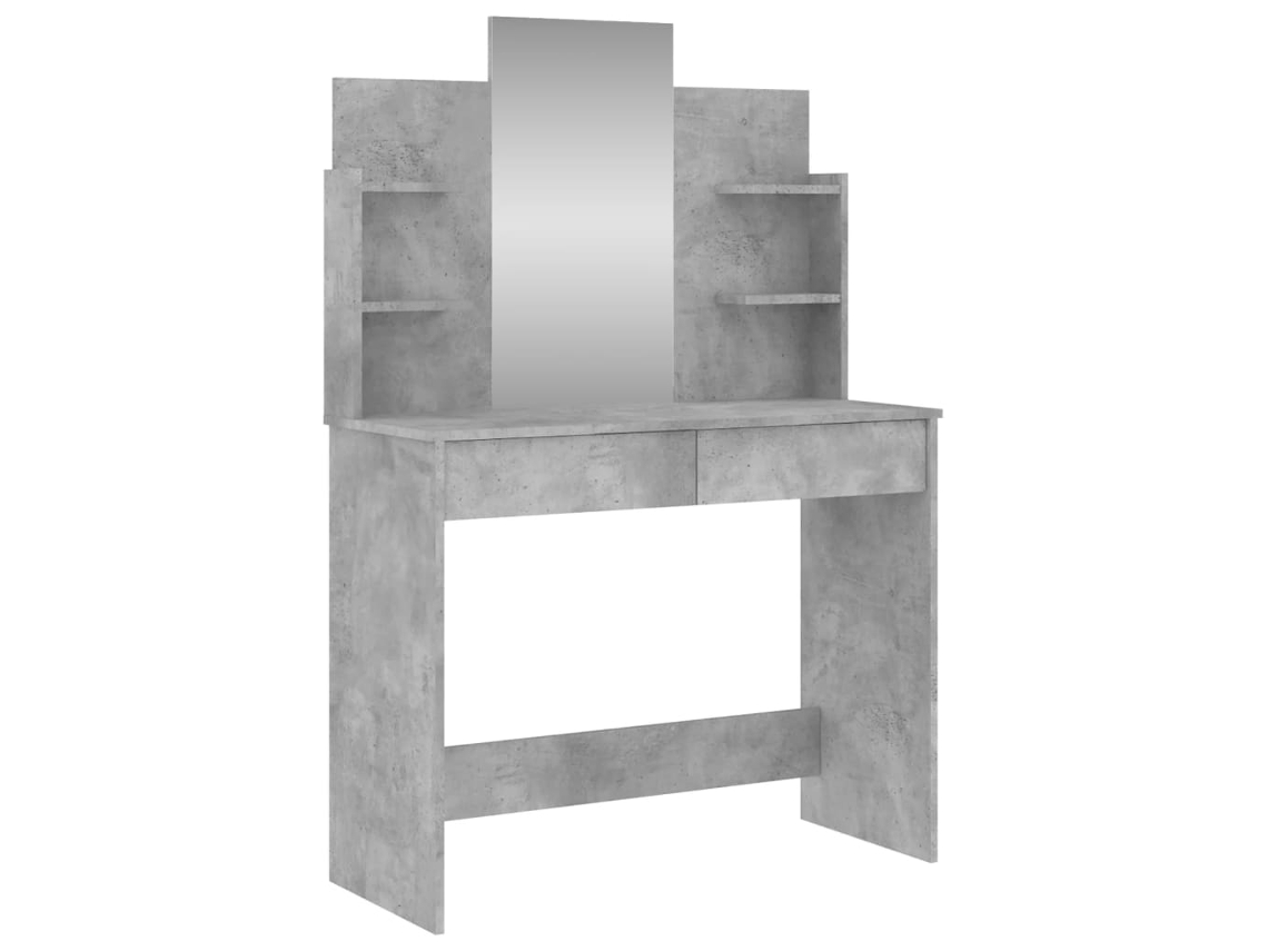 Dressing Table, Dressing Tables Vidaxl Cinzeto Madeira Processada (n/a)