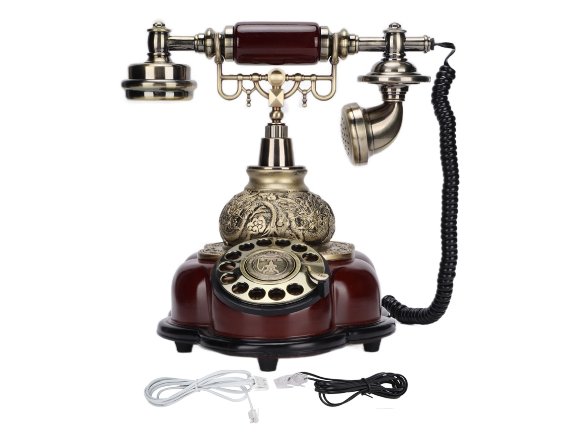 Telefone Fixo LAXISCREED Estilo Europeu Clássico