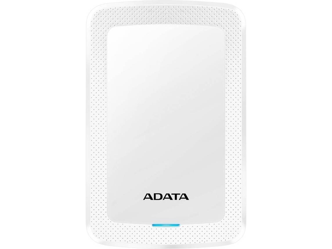 Disco Externo HDD ADATA HV300 (Branco - 2 TB  -  USB 3.1)