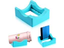 Porta, Copos de Silicone com Compartimentos Internos, Copos Artesanal para Aplicação de Adesivos de Vinil BRILVIBERA