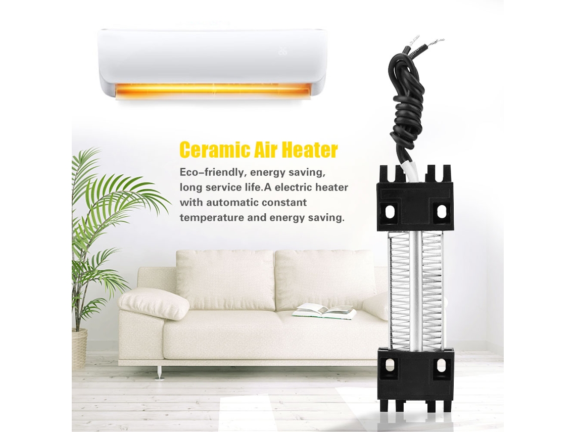 Laxiscreed Aquecedor De Cerâmica Ptc 12v 100w Para Aquecimento De Ar De Forma Eficiente