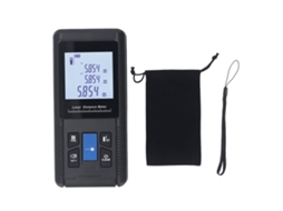 Medidor Digital de Distância de Mão 100m com Display Iluminado Ip54 Modos Múltiplos 4 Unidades Rangefinder