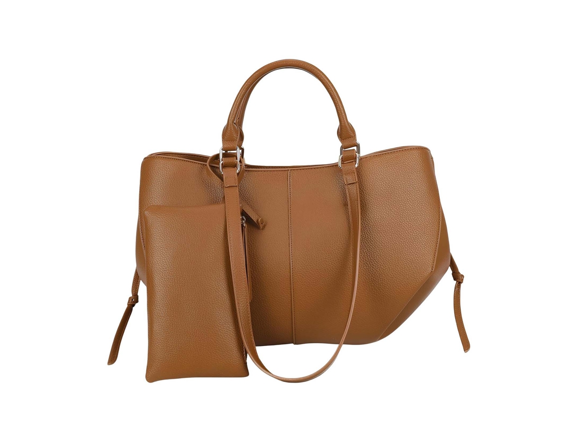 Mala De Compras Para Mulher, Com Bolsa A Condizer E Cordão De Aperto