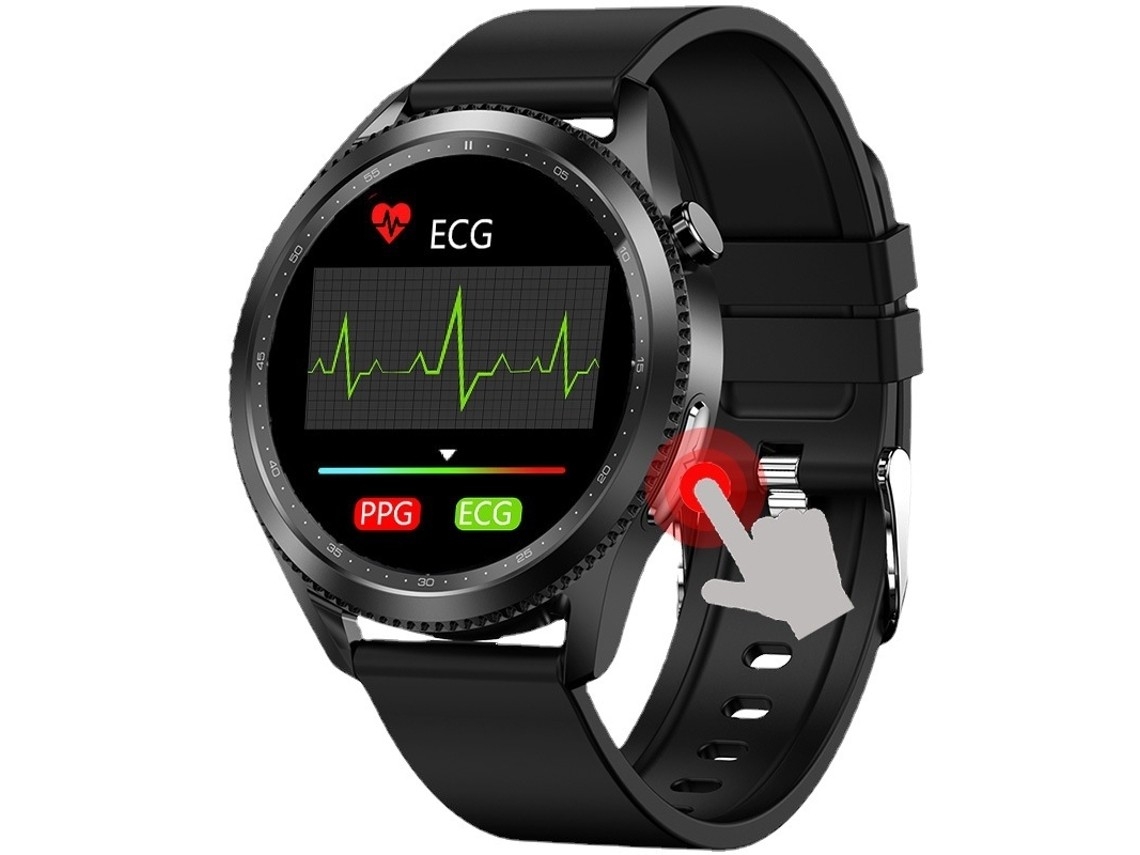 Black E102 Smartwatch