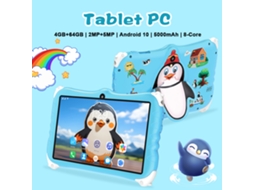 Tablet Para Crianças (sistema Android 10 De 7 Polegadas, Armazenamento 4gb+64gb)