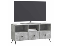 Gabinete para TV com gaveta cinzento cimento 102x34,5x50 cm MAISON EXCLUSIVE