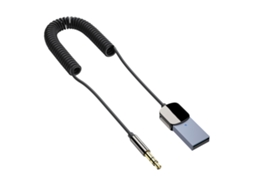 Receptor Bluetooth de alta definição, 3,5 mm, entrada auxiliar, 2 em 1, aptx low latency AQUAFORGE