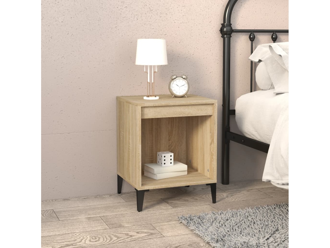 Vidaxl Mesa De Cabeceira 40x35x50 Cm Carvalho Sonoma