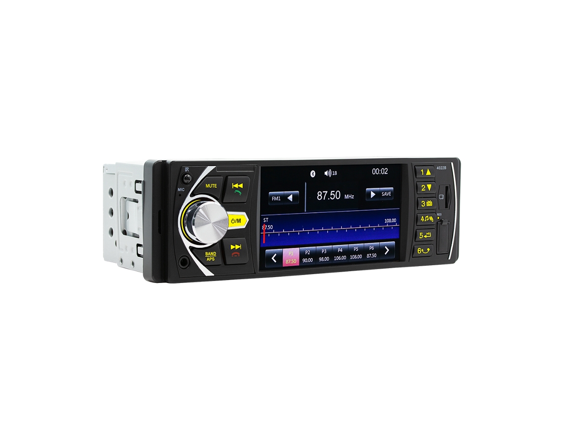 4.1 Inch Single Din Car Stereo Bt Mp5 Player Fm Radio Receiver