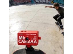 Câmera de Chaveiro M9, Mini Câmera de Ação 1080p, Câmera de Vídeo Retrô Pequena, Vermelha. TAISHENGDA
