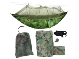 Redinha Portátil Camping com Mosquiteiro Camuflagem
