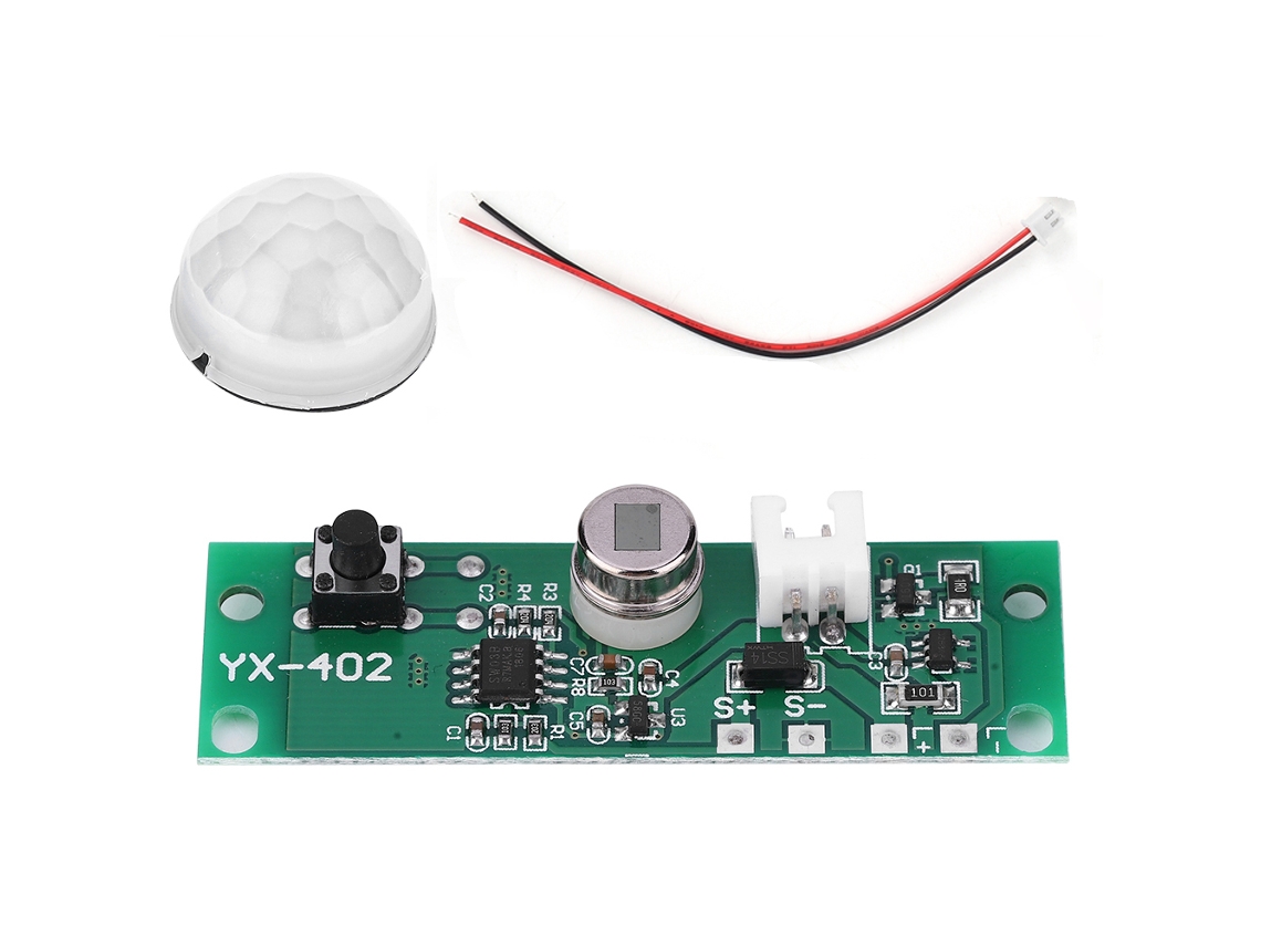 Placa de Circuito para Lâmpada Solar Sensor Infravermelho 3.7V S/MARCA