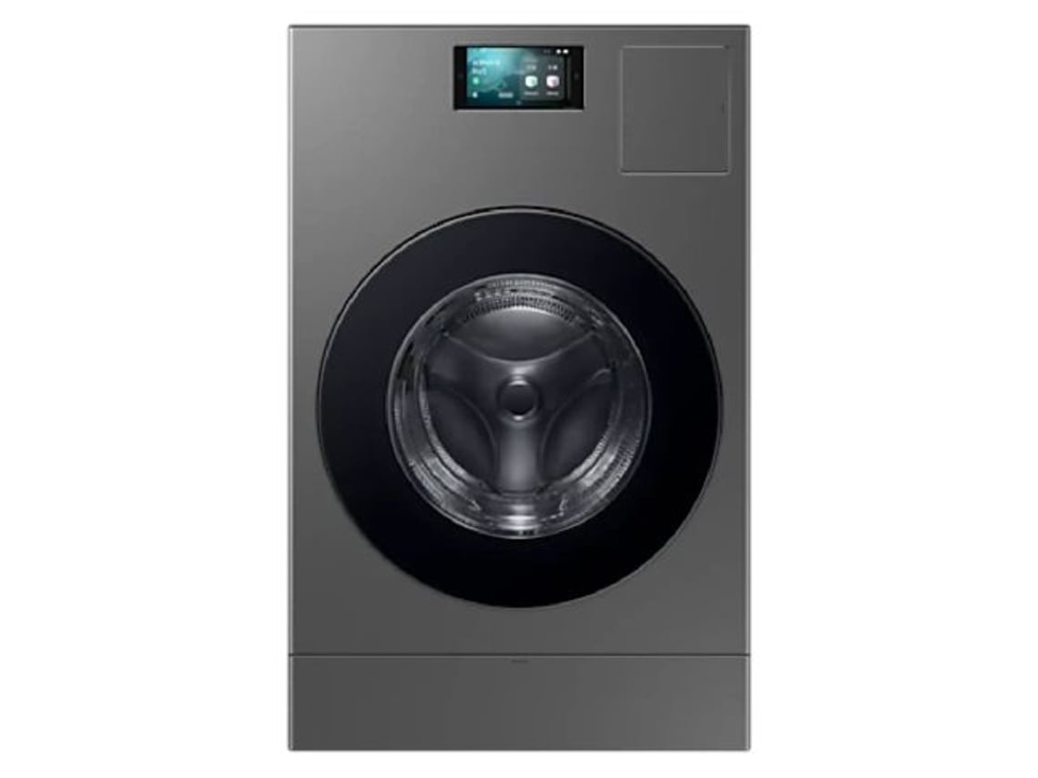 Máquina de Lavar e Secar Roupa SAMSUNG WD18DB8995BZT2 Bespoke AI (18/11 kg - 1100 rpm - Cinzento)