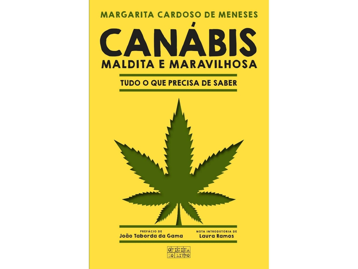 Livro Canábis - Maldita e Maravilhosa de Margarita Cardoso de Menezes (Português)