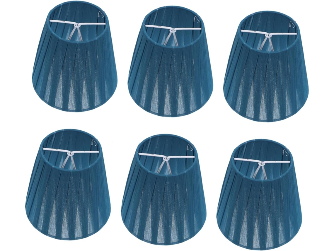 Conjunto De 6 Presilhas Para Tecido Azul Nórdico Moderno, Fáceis De Instalar E Práticas, Para Sala De Estar E