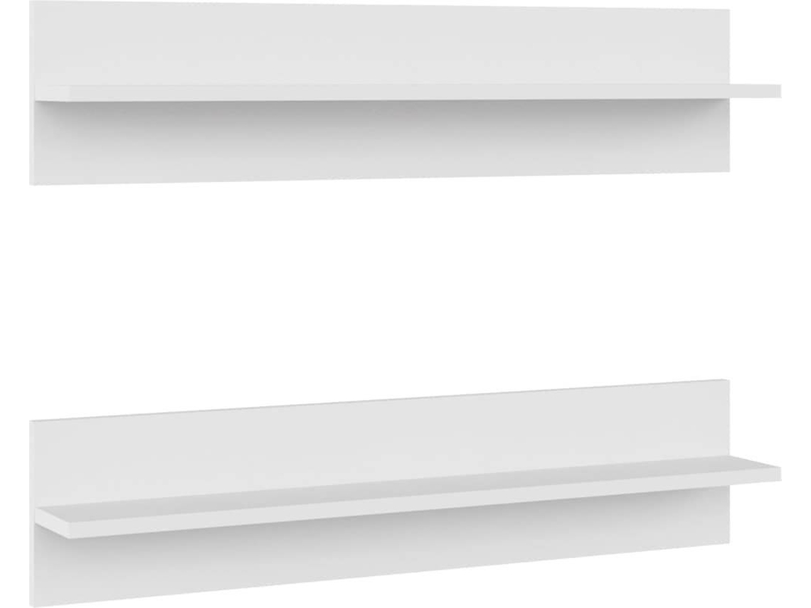 Wall Shelf, Wall Shelves Vidaxl Branco Madeira Processada (n/a)
