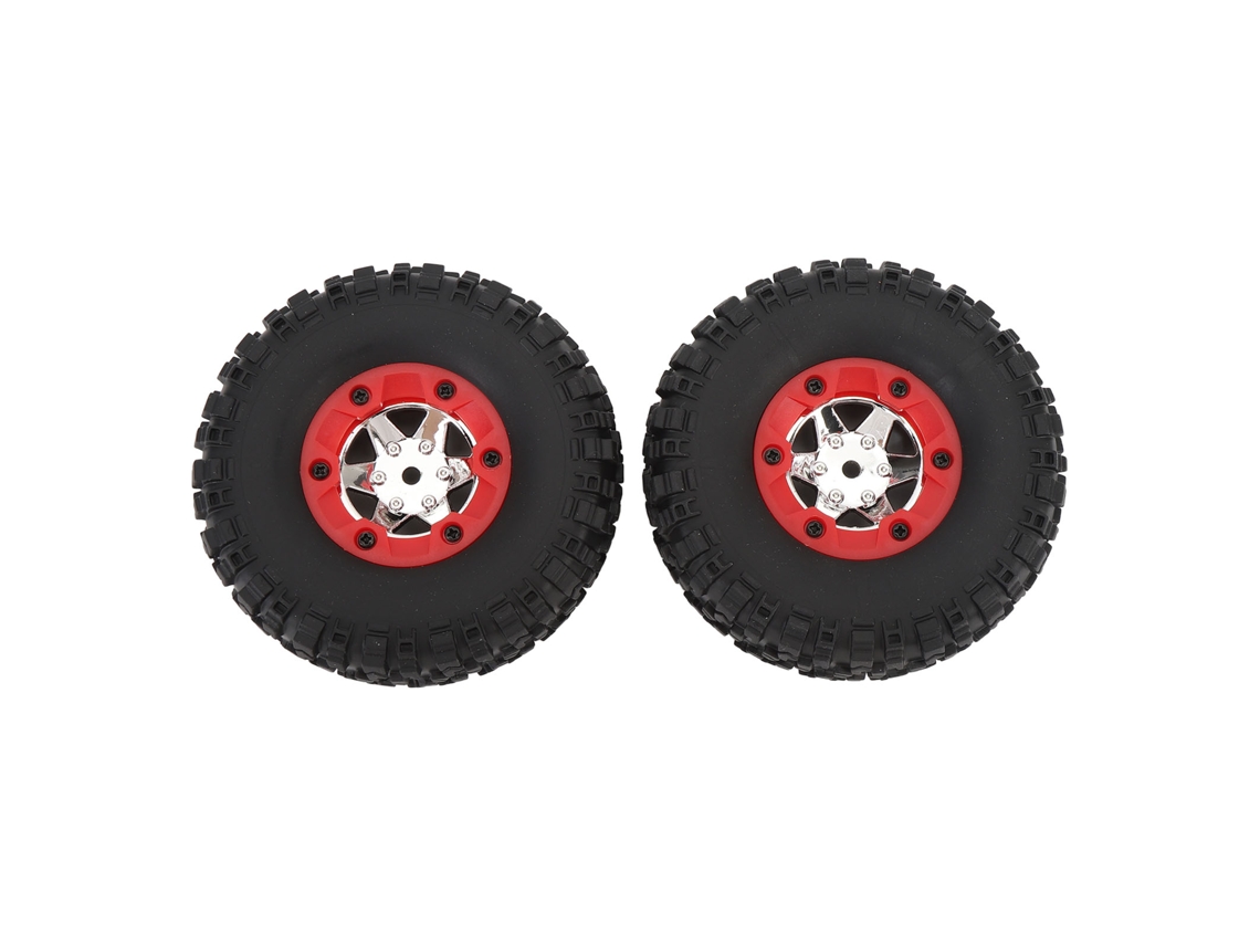 Mali pneu de Roda Rc 2pcs 12428 C.0817 Borracha Leve para Carro Controle Remoto Wltoys 124006 12423 12427
