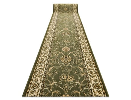 Passadeira Bcf Morad Klasyk Classic Castanho Verde Oliva 60 cm