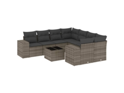 Garden Sofa Set, Garden Sofa Sets Vidaxl Cinzeto Rattan / Vime (n/a)