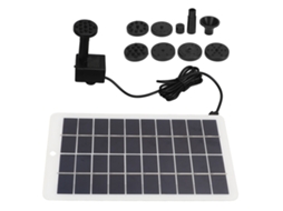 Bomba De Fonte Solar Profissional De Alta Eficiência Para Jardim E Pátio Externo, 4w 5v