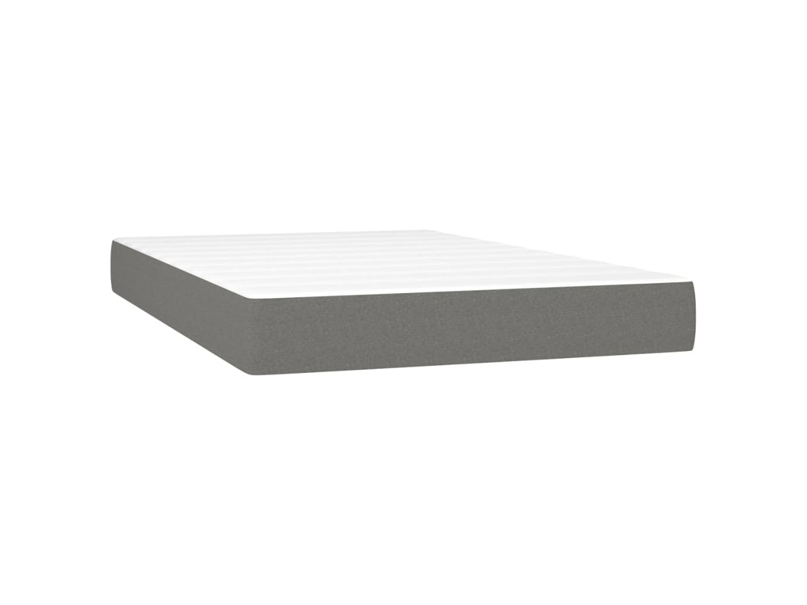 Pocket Spring Bed Mattress, Pocket Spring Bed Mattresses Vidaxl Cinzeto Tecido (120 X 200 Cm)