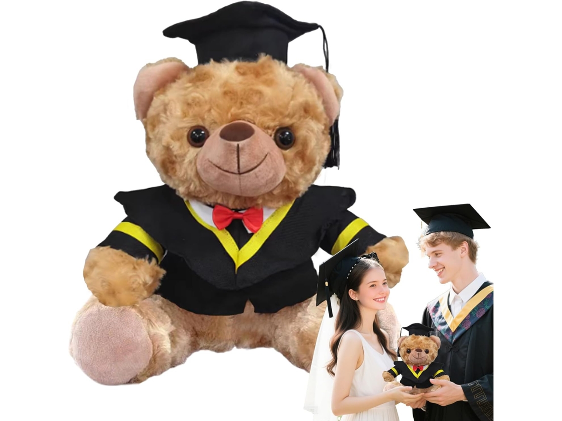 Pelúcia De Formatura, Diploma De 2025 | Urso De Pelúcia Para Festas De Formatura Do Ensino Médio E U Gokoco