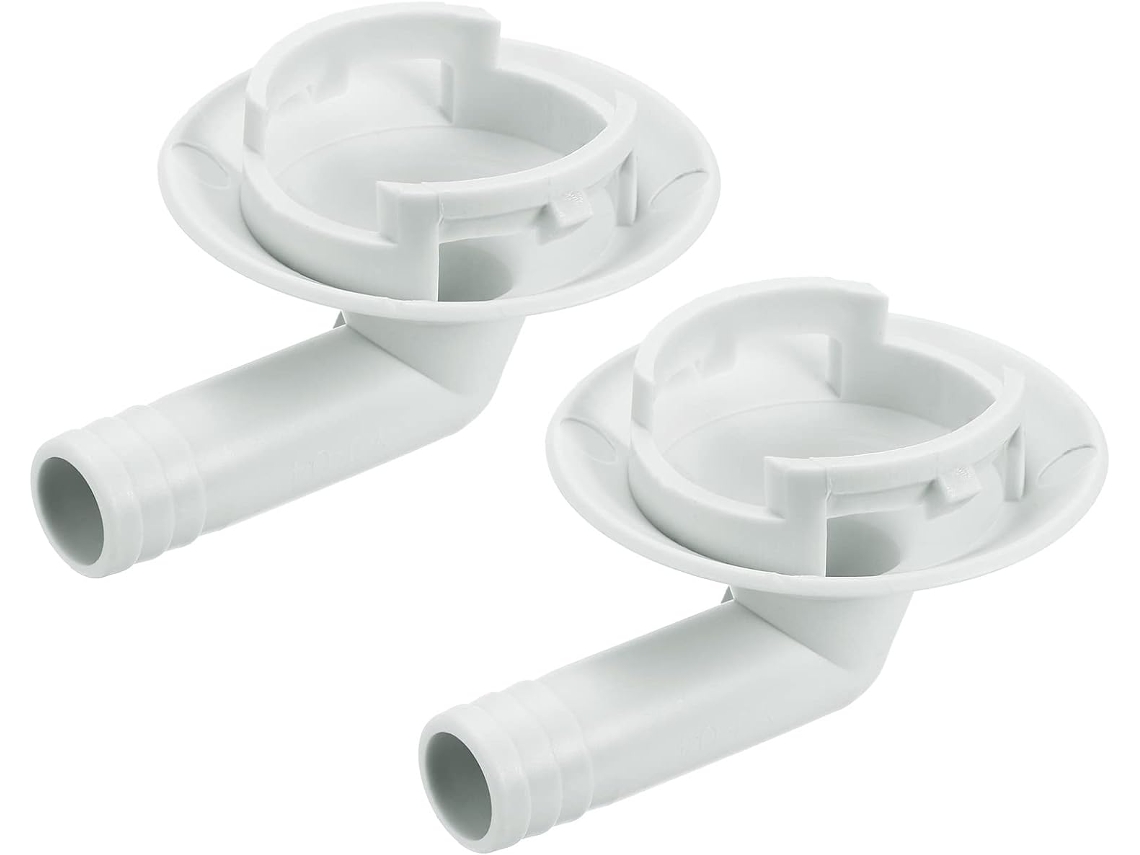2 Unidades Grelha De Ventilação 40 Mm Conector