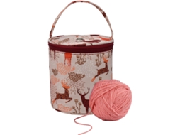 Lurelia Fio Algodão Grosso 36 X 18,5 15,5 Cm 10 Novelos 100g Para Tricô Crochê