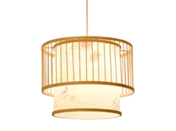 Luminária Pendente em Formato de Gaiola de Pássaro CHABERLU