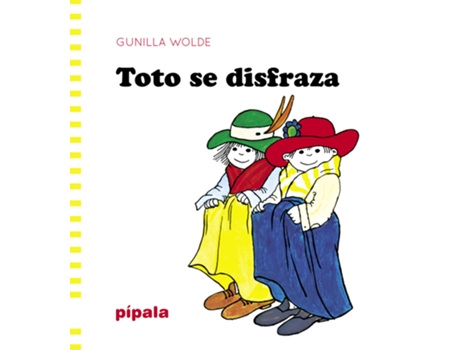 Livro Toto Se Disfraza de Wolde Gunnilla (Espanhol)