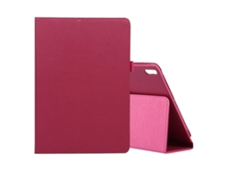 Capa De Couro Com Textura De Lichia, Cor Sólida, Para Lenovo Smart Tab M10 / P10 De 10,1 Polegadas, Com Aba Horizontal, Suporte E Compartimento Para C
