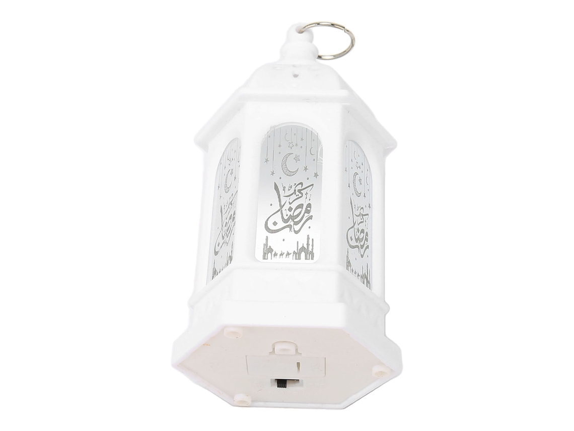 Lâmpadas Eid Mubarak Moroccan Led Brancas 6pcs