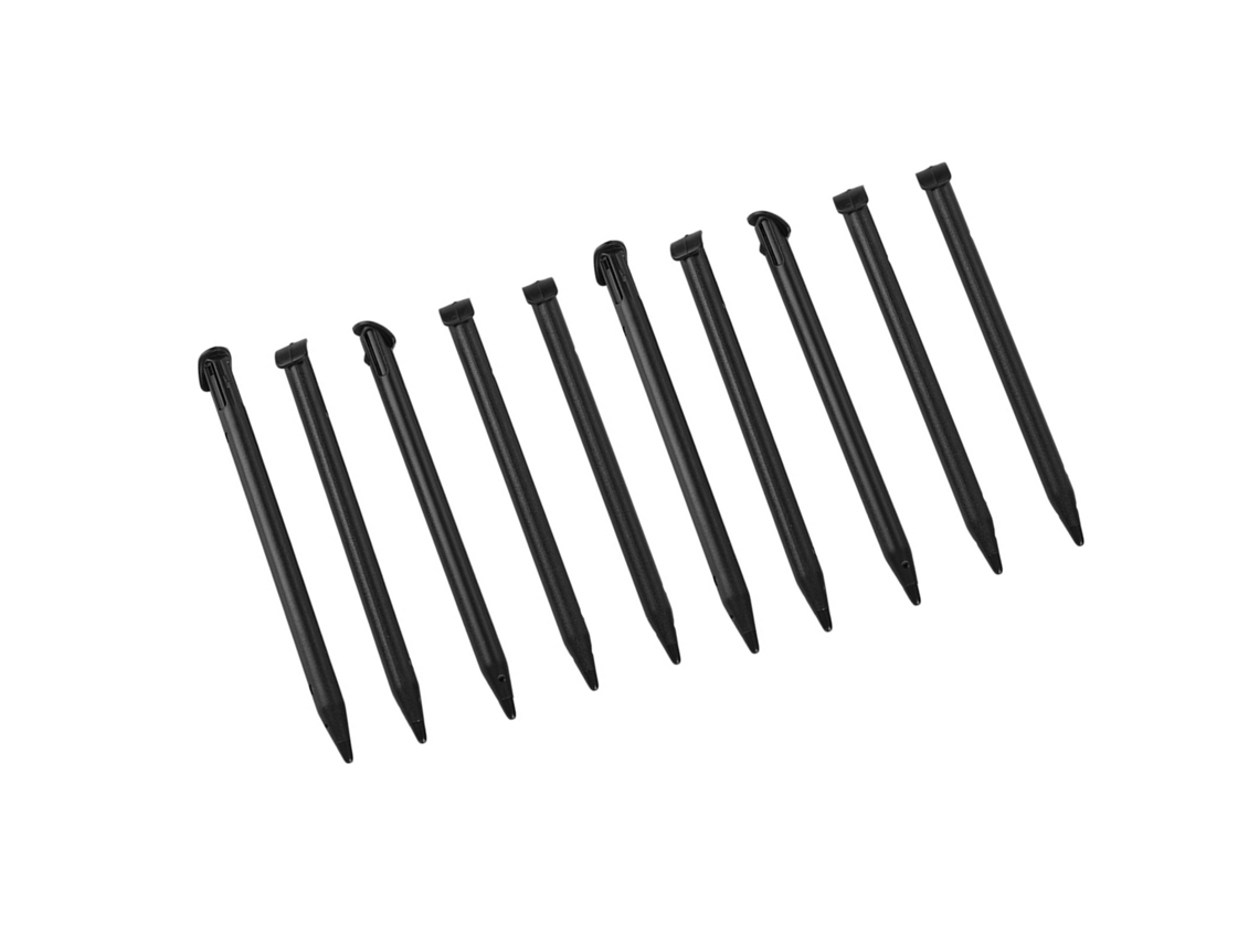 Mali 10pcs Caneta Stylus Portátil para Tela Tática Console Nintendo New 3dsxl Preto
