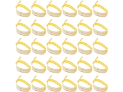 100 pulseiras de plástico para hospitais, pulseiras de identificação de pacientes.
