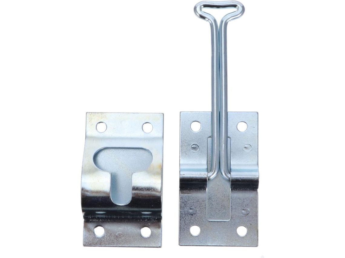 Suporte Genérico Para Porta De Reboque, Gancho Fixo Em Aço Galvanizado Com Design Ergonômico, Mantém As Portas Abertas